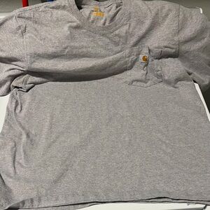 Carhartt Men's Heather Gray Short Sleeve Tee